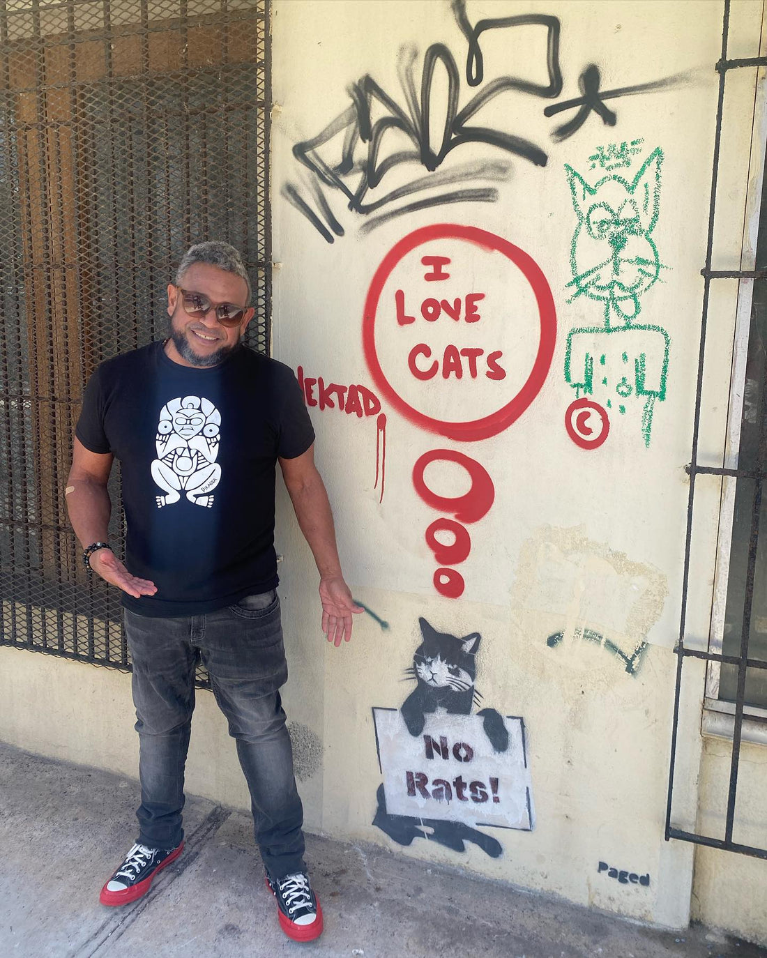 In Front of the Canvas